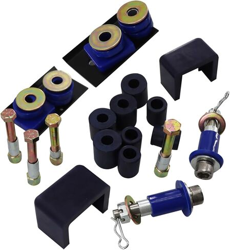 لـ Peterbilt 357 377 378 379 طقم مسامير محورية مفصلية لغطاء المحرك ومصد غطاء الشاحنة والبطانات الدوارة لغطاء المحرك، استبدل 13-04154، 13-04164، 13-04391، 13-03593 in Kuwait