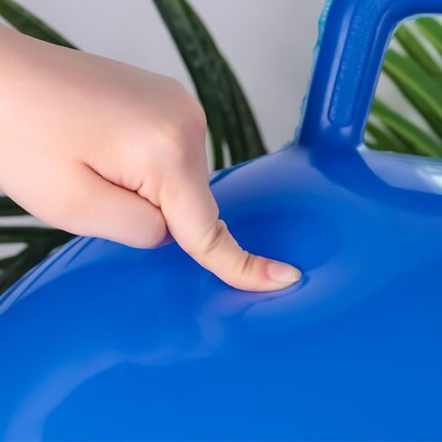 كرة AMOR الحالية النطاطة، كرة هيبي ترتد مقاس 45.72 سم للأطفال من عمر 4 إلى 8 سنوات، كرة القفز القفز الزرقاء للأولاد والبنات هدية، كرة نطاطة للجلوس والقفز مع مضخة يدوية in Kuwait