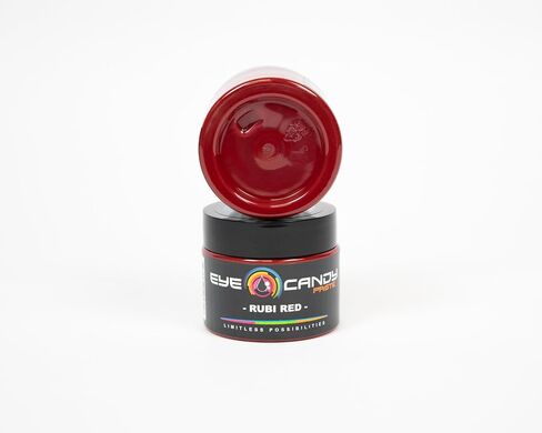 Eye Candy Resin Pigment Paste – Highly Pigmented Epoxy Color, 2 oz, Solid Non-Metallic, Mixable for Custom Shades (Rubi Red) in Saudi Arabia
