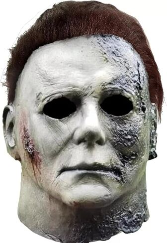 Beita Halloween Michael Myers Mask Halloween Horror Scar Mask in Kuwait