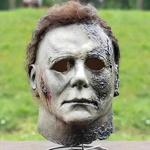 Beita Halloween Michael Myers Mask Halloween Horror Scar Mask in Kuwait