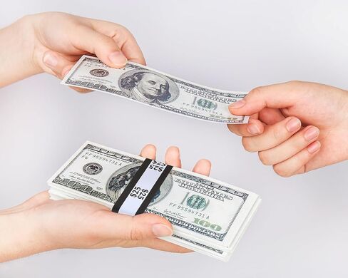 ONLYKXY 150pcs Self Sealing Cash Currency Straps Money Paper Bands Bill Wrappers Tape for Bank Supermarket Currency Organize Cash Dollar Wraps Organizer ($250) in Saudi Arabia