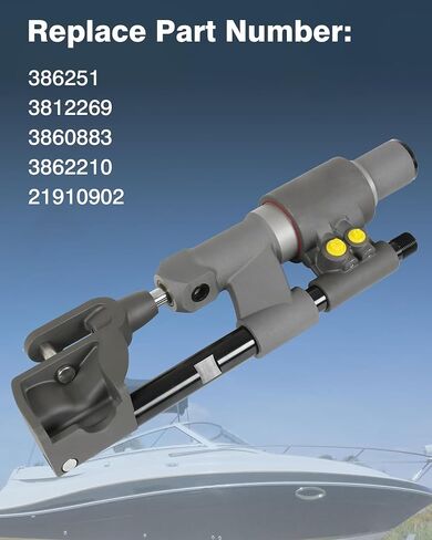 Power Steering Cylinder Assembly Replacement For Volvo Penta XDP XXP SX-M SX-A DPS D3 Series, Replace 21910902 3860883 3862513 in Saudi Arabia