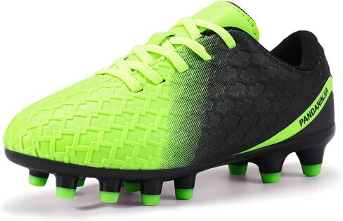 PANDANINJIA Girls Soccer Cleats Athletic Outdoor Boys Kids Football Cleats Little Big Kid Soccer Shoes in Kuwait