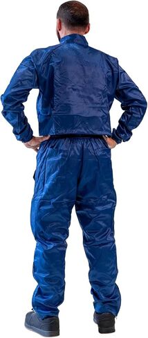 PPE Paint Suit - Coverall in Blue Navy Color for Full-Body Protection in Saudi Arabia