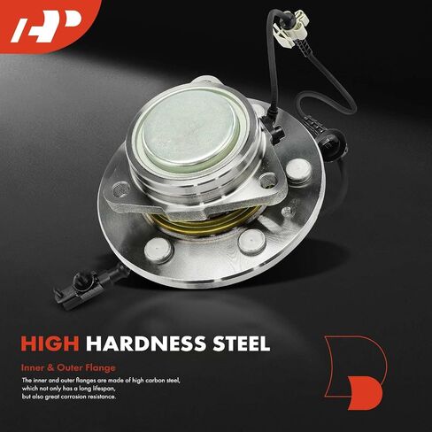 A-Premium Front Wheel Bearing and Hub Assembly with ABS & 6-Lug Compatible with Chevy & GMC & Cadillac - 2007-2014 - Silverado 1500, Sierra 1500, Yukon XL 1500, Escalade, RWD in Saudi Arabia