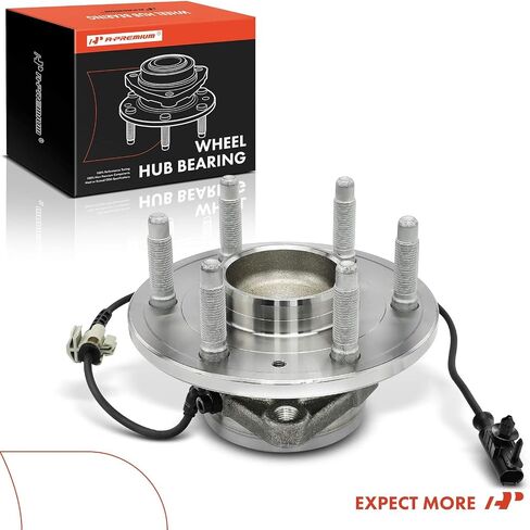 A-Premium Front Wheel Bearing and Hub Assembly with ABS & 6-Lug Compatible with Chevy & GMC & Cadillac - 2007-2014 - Silverado 1500, Sierra 1500, Yukon XL 1500, Escalade, RWD in Saudi Arabia