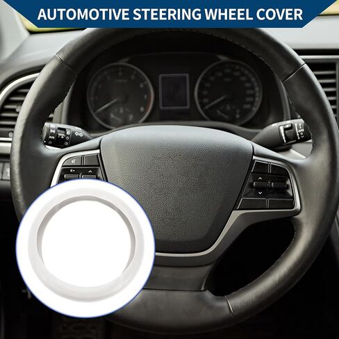 Steering Wheel Cover/Front Steering Wheel Accessories for Car Vehicle/Durable Silica Gel / 1 Pcs Blue in Saudi Arabia