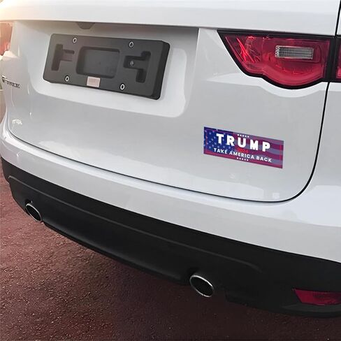 5 قطع من ملصقات Mandark Car Trump 2024، ملصقات فينيل للرئيس دونالد ترامب Take America Back للكمبيوتر المحمول لنافذة السيارة، ملصق ديكور تلقائي ذاتي اللصق، عالمي لسيارات الدفع الرباعي والشاحنات وRV (أرجواني) in Saudi Arabia