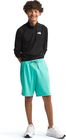 شورت التدريب Never Stop Knit للأولاد من THE NORTH FACE، أسود TNF، مقاس XX-Large in Kuwait