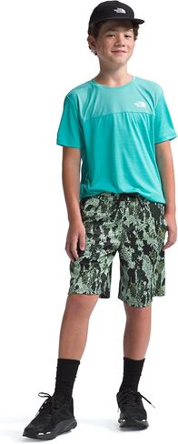 شورت التدريب Never Stop Knit للأولاد من THE NORTH FACE، أسود TNF، مقاس XX-Large in Kuwait