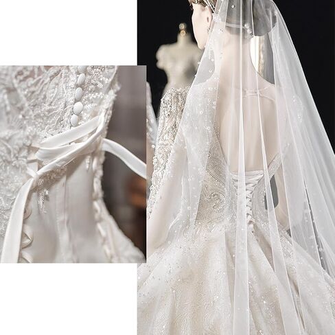 AHANDMAKER 2 Bundle 78.7 Inches Women's Tie Back for Wedding Bridal Gown, 0.2 Inch White Adjustable Lace up Dress Cord Back Corset Ribbon Replacement, Lacing Cord for Zipper Replacement or Buttons in Saudi Arabia