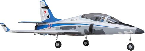 E-flite RC Airplane Viper 70 مم EDF Jet BNF بطارية إرسال أساسية وشاحن غير متضمن مع AS3X وSafe Select 1100 مم EFL77500 in Kuwait
