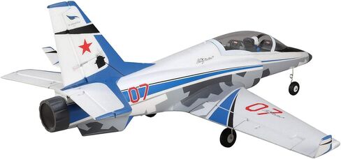 E-flite RC Airplane Viper 70 مم EDF Jet BNF بطارية إرسال أساسية وشاحن غير متضمن مع AS3X وSafe Select 1100 مم EFL77500 in Kuwait