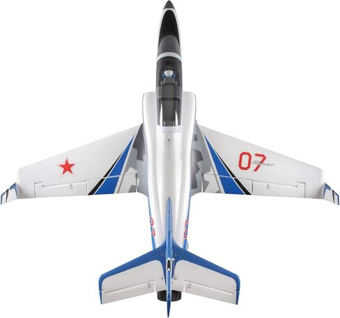 E-flite RC Airplane Viper 70 مم EDF Jet BNF بطارية إرسال أساسية وشاحن غير متضمن مع AS3X وSafe Select 1100 مم EFL77500 in Kuwait