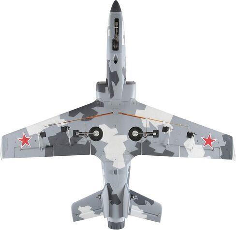 E-flite RC Airplane Viper 70 مم EDF Jet BNF بطارية إرسال أساسية وشاحن غير متضمن مع AS3X وSafe Select 1100 مم EFL77500 in Kuwait