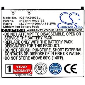 XPS Replacement Battery Compatible with HP iPAQ hx2000 iPAQ hx2100 iPAQ hx2110 iPAQ hx2115 iPAQ hx2190 PN 35H00041-01 35H00042-00 360136-001 360136-002 364401-001 367194-001 367205-001