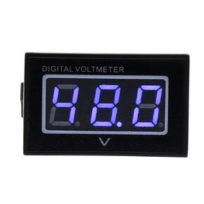 Waterproof 48V Golf Cart Digital Volt Meter Battery Gauge Club Car EZGO Yamaha- Blue