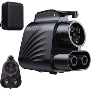 NACS to CCS1 Charging Adapter, 𝟮𝟬𝟮𝟰 𝗨𝗽𝗴𝗿𝗮𝗱𝗲𝗱 Max 500A 250KW, Fit for Tesla to CCS Adapter Compatible with Tesla Supercharger Station,Fit for Ford EVs,Fit for Rivian R1T, R1S, R2, R3,GM EV