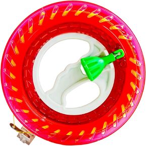 Kite String Reel,Kite Line Winder Come with Lock,8 inches Kite Wheel and Line - Smooth Winding & Enhanced Control for Outdoor Kites, Ideal for Kids, Adults and Toddlers