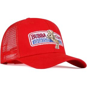 ZIXIANNIU Bubba Gump Shrimp Trucker Hat Embroidered Halloween Hat
