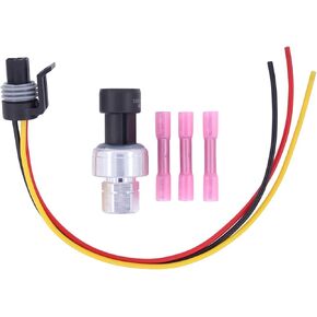 ApplianPar A/C High Pressure Sensor Switch with Connector for Chevy Avalanche Express HHR for GMC Savana Sierra
