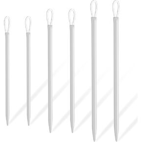 Molain 6Pcs Yarn Needle Tapestry Needles, Darning Needle Yarn Sewing Needles, Big Eye Blunt Knitting Needles with Stitch Markers Knitting Needle Weave Yarn Needle for Knitting Crocheting