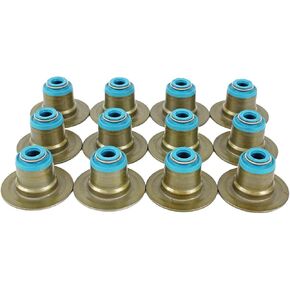 DNJ VSS1105 Valve Stem Seal (Viton) for 2002-2012/ Dodge, Jeep, Mitsubishi, Ram/ 1500, Commander, Dakota, Durango, Grand Cherokee, Liberty, Nitro, Raider, Ram 1500/3.7L/ SOHC/ V6/ 12V/ 226cid