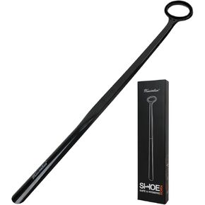 MAXIMILIAN Shoe Horn Extra Long Handle for Seniors Durable Sturdy Handled for Men Women, 29.5 Inches