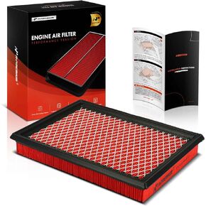 A-Premium High-performance, Pre-oiled Engine Air Filter Compatible with Nissan & Infiniti Models - FX35, FX50, M56, Q50, Q60, Q70, QX70, 300ZX, Juke, Rogue, Sentra- Replace# 16546-30P00