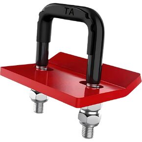 Hitch Tightener Anti-Rattle Clamp - Heavy Duty Hitch Stabilizer for 1.25" and 2" Trailer Hitches, Rubber Isolator and Anti-Rust Double Coating Protective (Blue, 2.5inch)