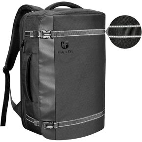 Laptop Backpack Carry-on, 40L Travel Backpacks, Lightweight Business Rucksack,TSA Friendly Airline Flight Approved Weekender Bag Daypack, Larger Durable Backpack Fits 17.3 Inch Laptop in Saudi Arabia