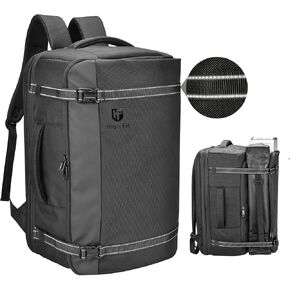 Laptop Backpack Carry-on, 40L Travel Backpacks, Lightweight Business Rucksack,TSA Friendly Airline Flight Approved Weekender Bag Daypack, Larger Durable Backpack Fits 17.3 Inch Laptop