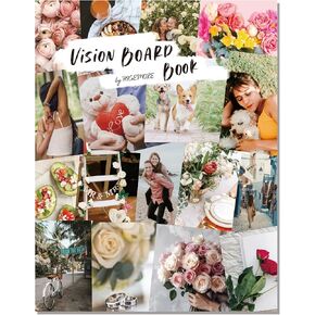 PAGEMORE Vision Board Book - 1200+ New and Improved Vision Board Pictures and Quotes for Vision Board Kit,Realize Dreams and Create Life Goals, Magazine for Vision Board Clip Art and Collage Book