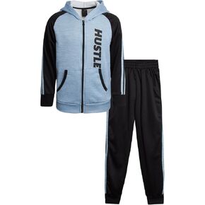 Pro Athlete Boys' 2-Piece Athletic Fleece Jogger Set (Toddler and Little Boys)