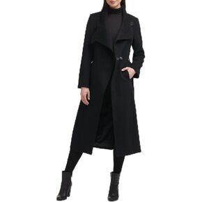 Kenneth Cole Women's Wool-Blend Belted Maxi Coat
