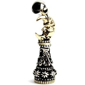 COSUMOSU moon Chess piece 925 sterling silver Pendant for men