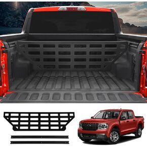Mabett Truck Bed Divider for Ford Maverick 2022-2024 Accessories, Cargo Manager Truck Bed Organizer Molle Panel for More Carry and Storage (for Lariat, Bed Divider)