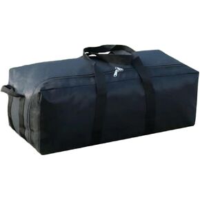 Portable Foldable Lightweight Luggage Heavy Duty Sports Storage Bag Travel Duffle Bag for Hiking, Camping & Gym Equipment Bag for Team Coaches (27.6 * 11.8 * 10.2 inches)