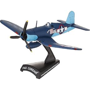 Daron Worldwide Trading Postage Stamp P-38J Lightning Marge 1/115 Dick Bong Airplane Model