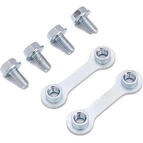 Fits for Vance and Hines Exhaust Hardware Kit 2 Bone Link Blocks and 4 Bolts 21989