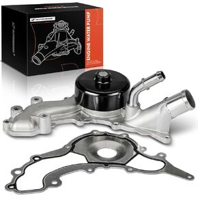 A-Premium Water Pump w/Gasket Compatible with Chrysler 200, 300, Town & Country & Dodge Avenger, Challenger, Charger, Durango, Journey & Jeep Grand Cherokee & Volkswagen Routan- (DOHC, 3.6L) # AW6169