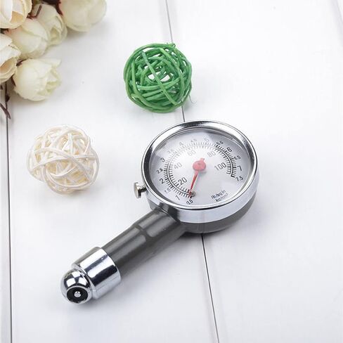 مقياس ضغط الإطارات للسيارات (0-100 رطل لكل بوصة مربعة)، مقاييس الإطارات الميكانيكية لضغط الإطارات، مقياس ضغط الإطارات للخدمة الشاقة، مقياس هواء الإطارات للدراجات النارية والشاحنات والدراجات وأجهزة قياس ضغط الإطارات التناظرية in Saudi Arabia