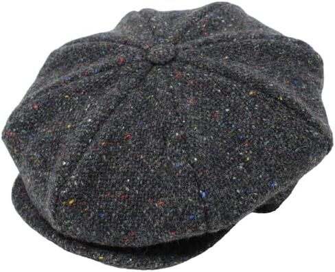 Hanna Hats Men's Donegal Tweed 8 Piece Cap Newsboy Cap in Saudi Arabia