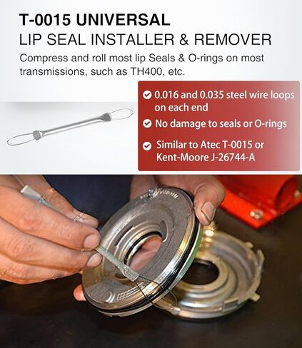 مجموعة أدوات تثبيت المحرك الصغير لناقل الحركة J-8763-B مع قاعدة لمزيل مثبت ختم الشفاه العالمي GM & T-0015 in Kuwait