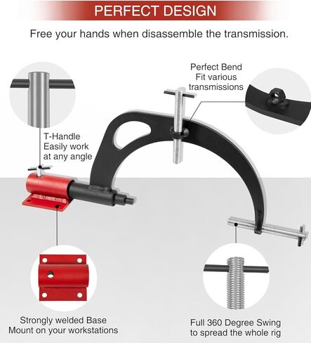 مجموعة أدوات تثبيت المحرك الصغير لناقل الحركة J-8763-B مع قاعدة لمزيل مثبت ختم الشفاه العالمي GM & T-0015 in Kuwait