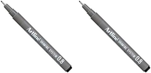 Artline drawing system pen - black 0.8 mm writing width in Kuwait