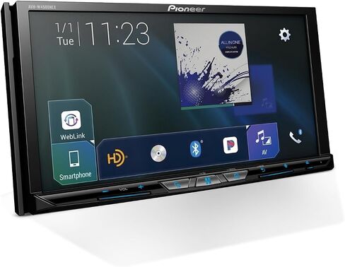 بايونير جهاز استقبال بلوتوث AVH-W4500NEX 2-DIN داخل لوحة القيادة دي في دي مع شاشة لمس 6.9 انش in Saudi Arabia