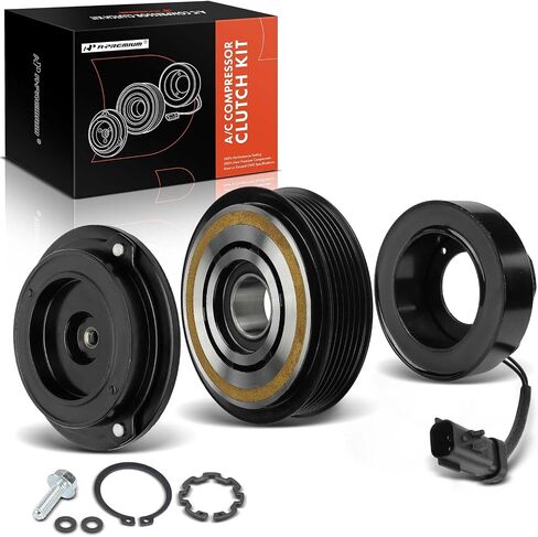 A-Premium Air Conditioner AC Compressor Clutch Kit Compatible with Dodge Grand Caravan 2011-2020, Journey 2017-2019 3.6L & Chrysler Town & Country 2011-2016 & Volkswagen Routan 2011-2014 & Ram C/V in Saudi Arabia