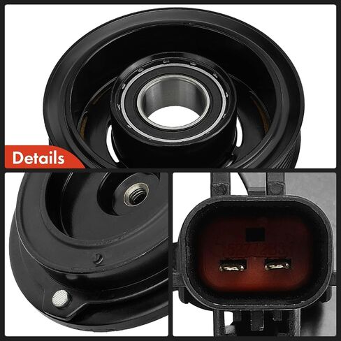 A-Premium Air Conditioner AC Compressor Clutch Kit Compatible with Dodge Grand Caravan 2011-2020, Journey 2017-2019 3.6L & Chrysler Town & Country 2011-2016 & Volkswagen Routan 2011-2014 & Ram C/V in Saudi Arabia